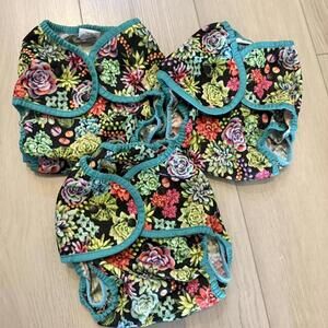 Thirsties Size 3 Duo Wrap Cover Desert Bloom Excellent